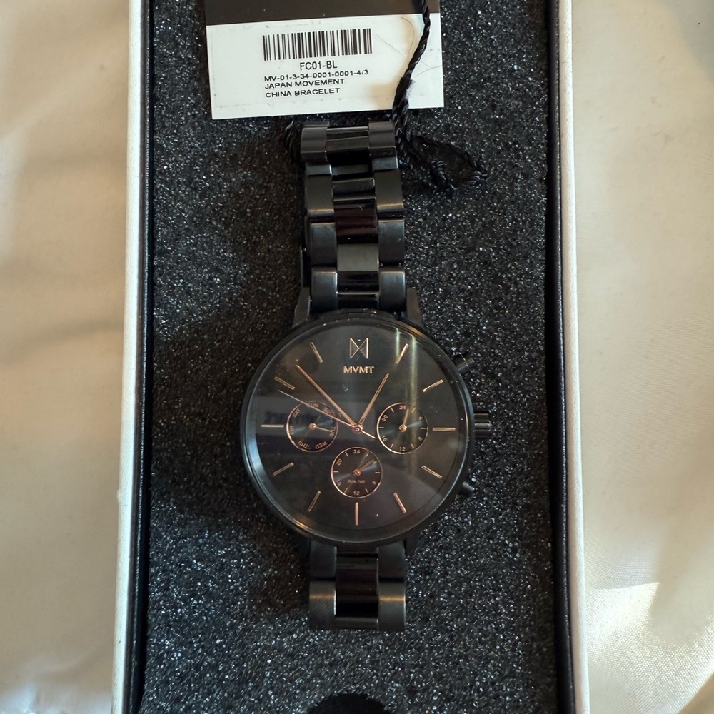 MVMT Dark Gray Chronograph Watch